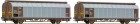 67031 Roco Set of 2 sliding wall Box cars